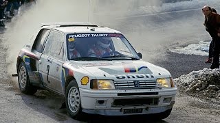 Ari Vatanen  Rally Montecarlo 1985 HD [upl. by Atcele195]