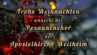 Posaunenchor der Apostelkirche  Musikalischer Adventskalender 2024 [upl. by Loredo]