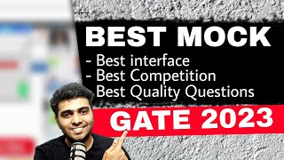 Which MOCK test is best for GATE 2023 Best MOCK✅ [upl. by Anelle]