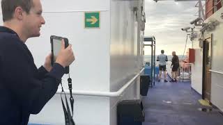 Wightlink Ferries Wight Light crossing from LymingtonYarmouth 16092023 [upl. by Aneerahs]