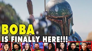 Reactors Reaction To Boba Fett EPIC Return On The Mandalorian Season 2 Episode 6  Mixed Reactions [upl. by Nnylkoorb834]