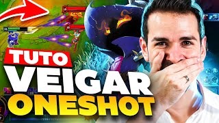 TUTO🔥COMMENT GAGNER LA MIDLANE amp ONESHOT VEIGAR 1500 AP [upl. by Attemaj]