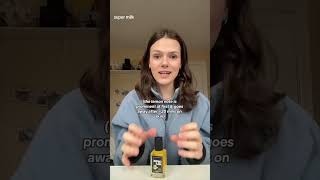 Testing the limited edition LUSH Super Milk Perfume discontinued fragrance perfumetiktok [upl. by Stevens]