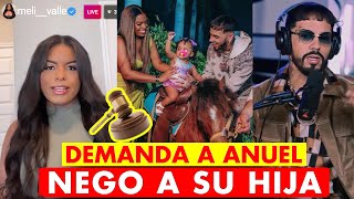 MELISSA ACABA CON ANUEL AA POR NEGAR SU HIJA EN ENTREVISTA [upl. by Yrrah]