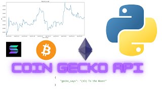 Visualizing the Crypto Market with Python Plotting Coin Data from CoinGecko API [upl. by Divad534]