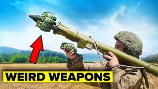 Weird Weapons Used in Ukraine War  COMPILATION [upl. by Hulen910]