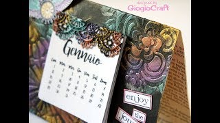 TutorialCome fare un calendario MixedMedia [upl. by Attenat]