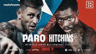 IBF Super Lightweights Champion Liam Paro Set for 1st Title Defense vs Richardson Hitchins [upl. by Kcirderfla]