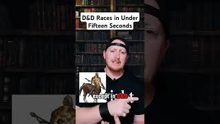 DampD Races dnd dnd5e rpg ttrpg dungeonsanddragons dungeonmaster gaming gamingvideos dmtips [upl. by Constancia]