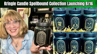 Kringle Candle Spellbound Collection Launching 816 [upl. by Ayortal]