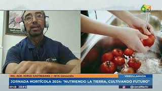 Jorge Castresana  INTA Concordia invita a la jornada hortícola 2024 [upl. by Wolfson422]