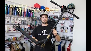 Scootshopcz Unboxing Chilli Reaper Crown freestyle scooter [upl. by Zalucki]