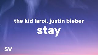 The Kid LAROI amp Justin Bieber  Stay Lyrics [upl. by Klockau]