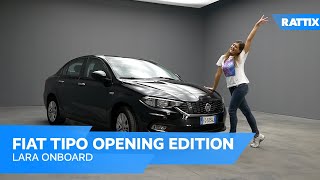 FIAT TIPO BENZINA 14 95CV 4 P OPENING EDITION NERO USATO 2017  INTERNI ED ESTERNI CON LARA [upl. by Behka]