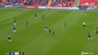 Chelsea and Leicester FA final incredible goal from Tielemans [upl. by Barta246]