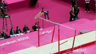 Beth Tweddle Uneven Bar Performance  Olympics 2012 [upl. by Skipton686]