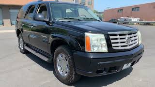 32k mile 2004 Cadillac Escalade ESV Walk Around [upl. by Adnolehs400]