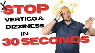 30Second vertigo and dizziness Relief Maneuvers  Dr Matthew Posa Chiropractor in Milton [upl. by Thomajan399]