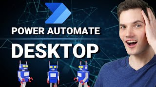 🤖 How to use Microsoft Power Automate Desktop  Full tutorial [upl. by Namyh216]