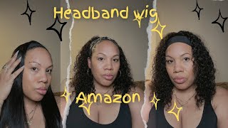 Headband wigs for Summer 2024Amazon edition [upl. by Iegres]