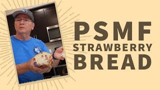 Strawberry PSMF Bread  Strawberry Keto Bread  Keto Bread [upl. by Neelloj76]