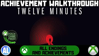 Twelve Minutes Xbox Achievement Walkthrough  Xbox Game Pass [upl. by Aiekan]