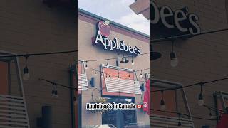 Applebees in Canada review 🇨🇦 applebees shorts reaction foodie [upl. by Ateekan]