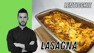 Lasagna di Lenticchie  Facile Proteica e 100 Vegetale [upl. by Madge583]