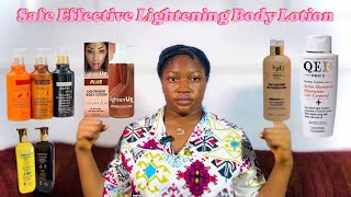 EFFECTIVE SAFE SKIN LIGHTENING BODY LOTION FOR FAIR GLOWING SKIN  HOW TO LIGHTEN WITHOUT BLEACHING [upl. by Nivonod]