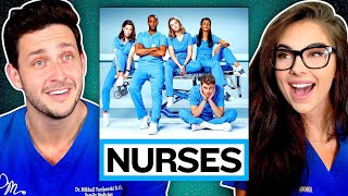 Real Doctor amp Nurse React to “Nurses”  Medical Drama Review [upl. by Genovera]