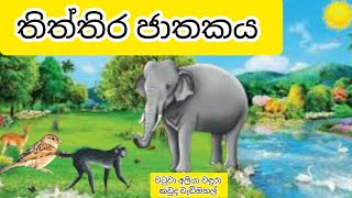 ජාතක කතා  thiththira jathakaya  jathaka katha sinhala  ජාතක කතා සිංහල  ජාතක කතා  ජාතක කථා  ජතක [upl. by Miguela]