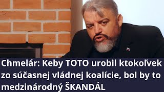 Chmelár Keby TOTO urobil ktokoľvek zo súčasnej vládnej koalície bol by to medzinárodný ŠKANDÁL [upl. by Ydrah]