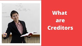 Basic Accounting Terms  What is Creditors [upl. by Lledal]