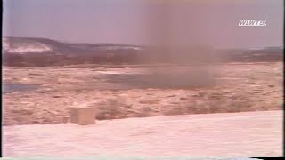 Archives Demolition team uses dynamite to break up Markland Dam ice jam in 1978 [upl. by Otirecul980]