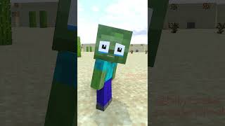 JJ is Deadbut   Baby zombie minecraft animations [upl. by Nire]