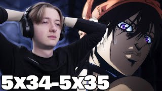 The Requiem Quietly Plays  JJBA Part 5 Episode 34 and 35 Reaction [upl. by Waite900]