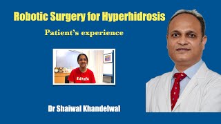 Robotic Surgery for Hyperhidrosis in India  Robotic ETS Surgery [upl. by Kreda60]