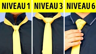 Comment Nouer Facilement une Cravate  6 Bonnes Idées [upl. by Fawne]