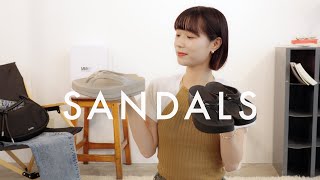 【人気サンダル】アパレル女子が選ぶ！この夏はきたいサンダルスタイル （ BIRKENSTOCK  OOFOS  UGG  FOOTWORKS ） [upl. by Sefton]