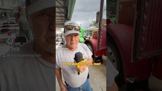 Mr Randolph tells us about his ‘68 Peterbilt truckparking truckdriver trucks truck trucking [upl. by Aileon]