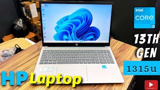 Hp 15⚡️⚡️laptop intel core i3 13th Gen 8GB RAM 512 SSD 156 FHD UHD Graphics W11 MSF 2012 🔥🔥 [upl. by Greenwald]