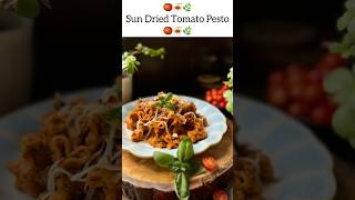 Sun Dried Tomato Pesto Pasta tomato 🍅 🍝 🌿 pasta sundriedtomatoes pesto [upl. by Sylvie]