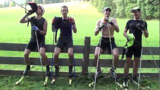 French XC Ski Team  Ramsau 2011 Partie 4 [upl. by Haras]