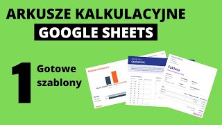 Darmowe gotowe szablony kalkulacyjne Arkusze kalkulacyjne Google 1 Google Sheets [upl. by Florida]