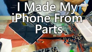 I Made My Own iPhone From Parts In ShenZhen China [upl. by Arakahs502]