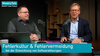 Fehlerkultur amp Fehlervermeidung  WeeklyTalk 107 [upl. by Rehotsirhc]