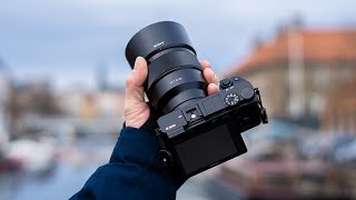 POV Street Photography with Sony a6000  Sony 85mm f18 Prime Lens [upl. by Lyndsey]