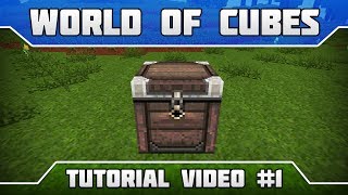 WoC Tutorials How to Craft a Chest in Survival Mode [upl. by Seaver]