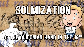 Solmization and the Guidonian hand in the 16th century [upl. by Soren]