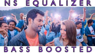 Pazhagikalam Song  Ambala Songs Bass Boosted  Vishal  Hip Hop Tamizha  NS Equalizer [upl. by Roy83]